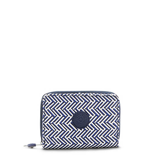 Portfele Kipling Money Love Printed Small Wallet Granatowe | PL 1004IL